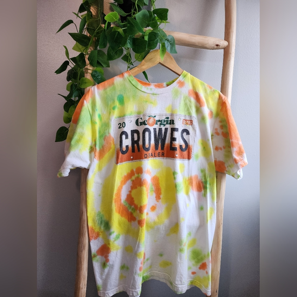 1996 The Black Crowes Georgia License Plate Dealer Tee